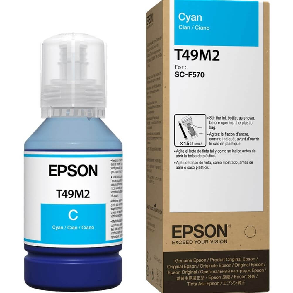 Tinta Sublimática Epson T49M220 Ciano 140ml - Impressorajato